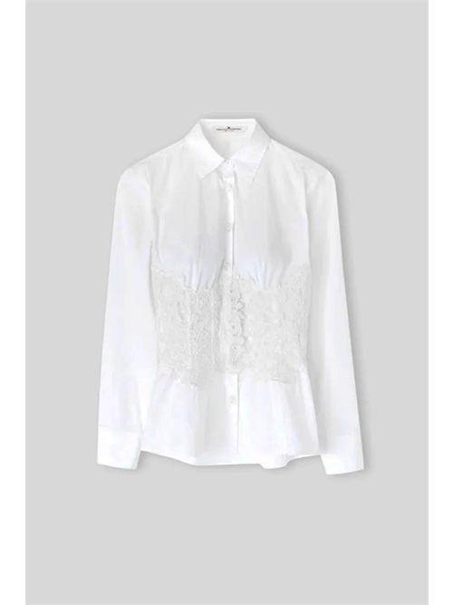 Shirt with lace ERMANNO SCERVINO | D472K363BQP10601